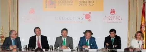 Rafael Catalá, Ministro de Justicia presenta LEGALITAS LAB de la Fundación Legálitas