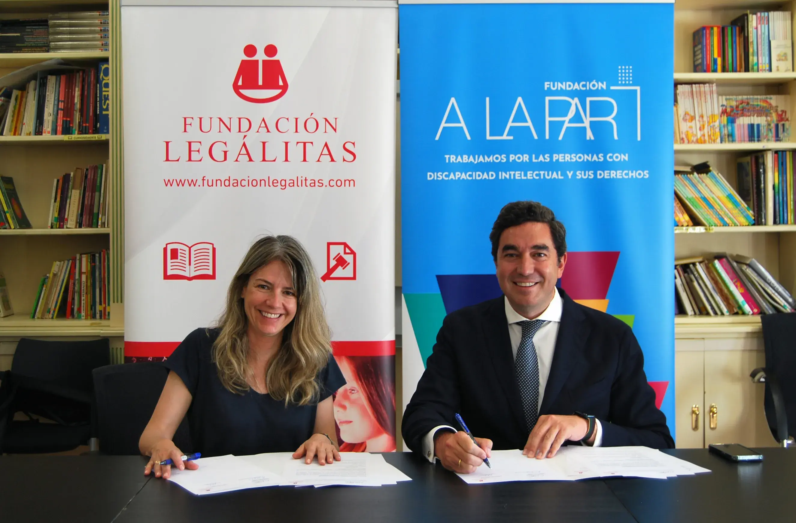 Fundación Legálitas y Fundación A LA PAR unimos fuerzas en favor de las personas con discapacidad intelectual