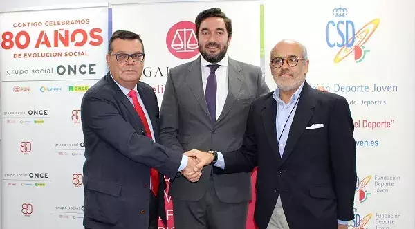 Las Fundaciones ONCE, Legálitas y Deporte Joven (CSD) se alían por la seguridad en Internet