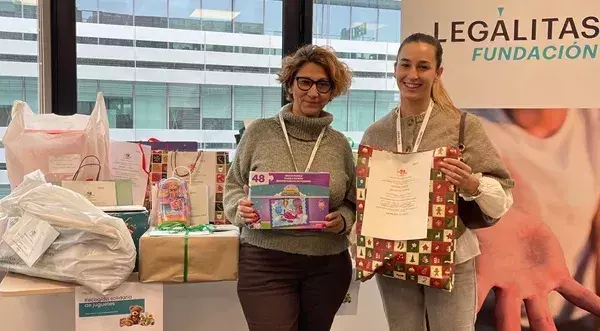 El compromiso solidario de Fundación Legálitas volverá a llevar la ilusión de la Navidad a los colectivos más vulnerables 